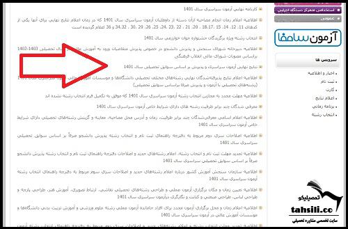 نتایج نهایی کنکور سراسری 1402